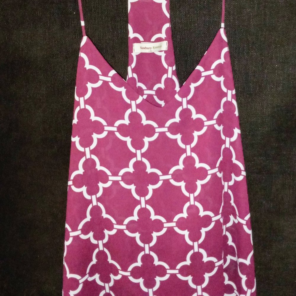 Burgundy MVP Game Day Tank